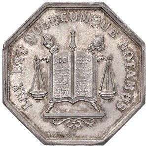 Foreign medals - FRANCE Token undated The notaries of the arrondisse...