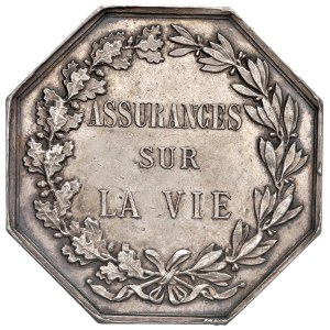 Foreign medals - FRANCIA Gettone senza data LA FRANCE assicurazioni...