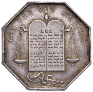Foreign medals - FRANCE Token undated The Notaries of the arrondisse...