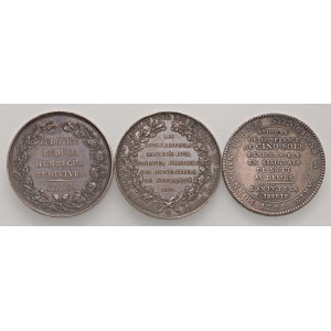 Foreign medals - FRANCIA Lotto di tre medaglie come da foto, tutte ...