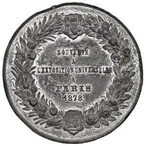Foreign medals - FRANCIA. Medaglia 1878 Ricordo dell'Esposizione Un...