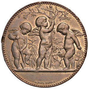 Foreign medals - FRANCE.Medal award of the Society of Horticul...