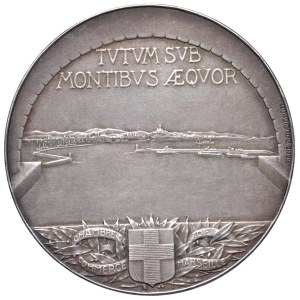 Foreign medals - FRANCIA. Medaglia 1927 Canale di Marsiglia e ponte...