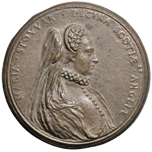 Foreign medals - INGHILTERRA Maria Stuarda (1542-1587) Medaglia da ...