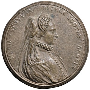 Foreign medals - ENGLAND Mary Stuart (1542-1587) Medal from ...