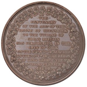 Foreign medals - INGHILTERRA George III (1760-1820) Medaglia 1814 C...