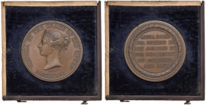 Foreign medals - ENGLAND. Queen Victoria. Medal 1856 Award...