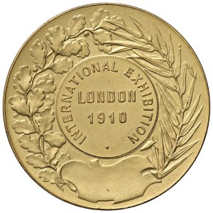 Foreign medals - ENGLAND Medal 1910 International Exhibition...