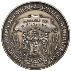 Foreign medals - INGHILTERRA. Medaglia 1920-21 Harper Agricultural ...