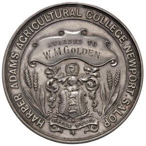 Foreign medals - INGHILTERRA. Medaglia 1937-38 Harper Agricultural ...