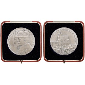 Foreign medals - INGHILTERRA. Medaglia 1935 Giorgio V e veduta del ...