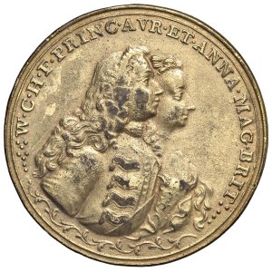 Foreign medals - OLANDA. Karl Heinrich Friso (1747-1751) Medaglia s...