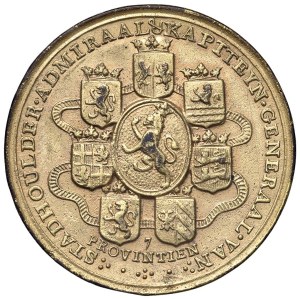 Foreign medals - HOLLAND. Karl Heinrich Friso (1747-1751) Medal s...