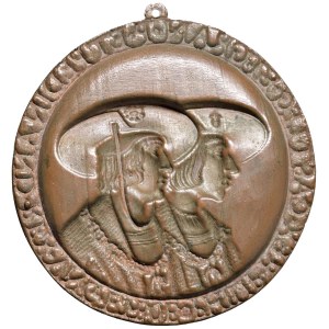 Foreign medals - SPAGNA-UNGHERIA. Medaglia uniface senza data (fusi...