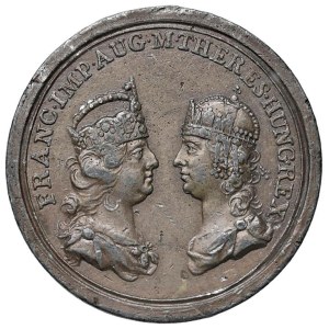 Foreign medals - UNGHERIA. M.Teresa (1740-1780) Medaglia 1751 Visit...
