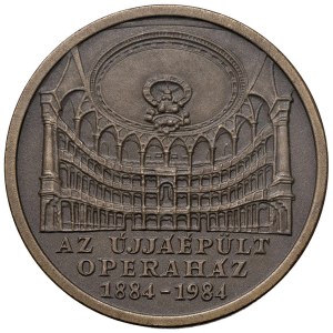 Foreign medals - UNGHERIA. Medaglia 1984 100Â° Anniversario dell'Op...