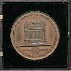 Foreign medals - USA Medaglia 1902 Inaugurazione della Camera di Co...