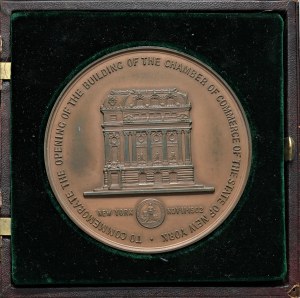 Foreign medals - USA Medal 1902 Inauguration of the Chamber of Co...