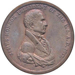 Foreign medals - USA Token James Monroe - AE (g 17,00 - 34 mm)...