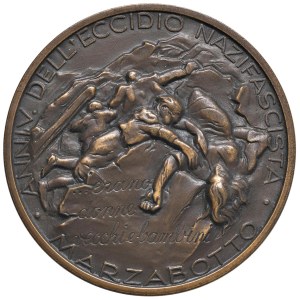 Various medals - Marzabotto. Medal 1944 Anniversary of the Eccidi...