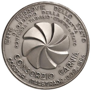 Various medals - State Railways. Medal 20th century Doubling...