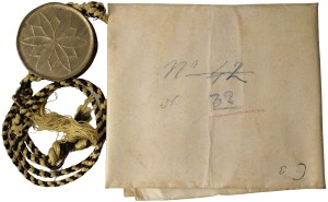 Various medals - Handwritten Vergato document 1697 Ferdiandus Carolus. ...