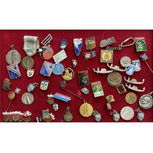 Various medals - Lotto di medagliette varie, come da foto, da selez...