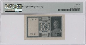 Italian Banknotes - Government Notes 10 Lire 1938 XVII - Gig. BS 18B...