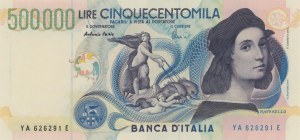 Italian Banknotes - Bank dâ