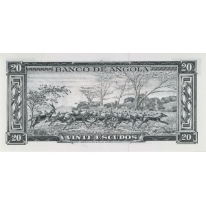 Foreign Banknotes - ANGOLA 20 Escudos - P. 92...