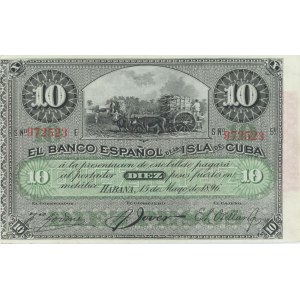 Foreign Banknotes - CUBA 10 Pesos - P. 49...