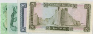 Foreign Banknotes - LIBYA lot of 4 banknotes 1971/1984: 3 copies ...