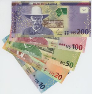 Foreign Banknotes - Namibia Lot of 5 banknotes as pictured...