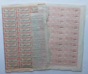 Foreign Banknotes - PERU + MEXICO: lot 2 shares as scanned...