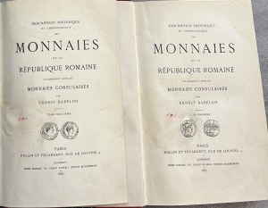 Numismatic books - Babelon E., Description historique et chronologiqu...