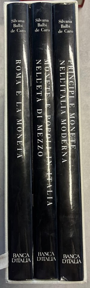 Numismatic books - Balbi de Caro S. , Currency in Rome and Italy, v...