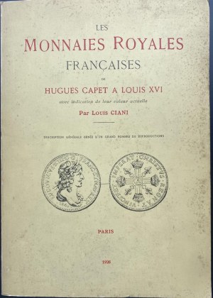 Numismatic books - Ciani L., Les monnaies royales francaises de Hugue...