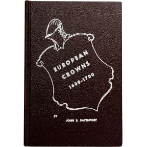 Numismatic books - Davenport J. S., European crowns 1600-1700, Galesb...