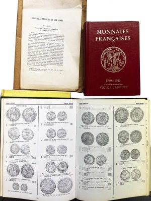 Numismatic books - Lot of small volumes as pictured...