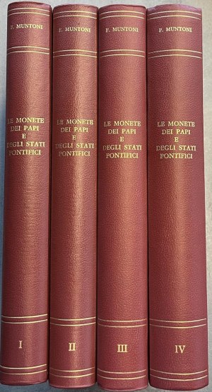 Numismatic books - Muntoni F., The Coins of the Popes and Bridge States...