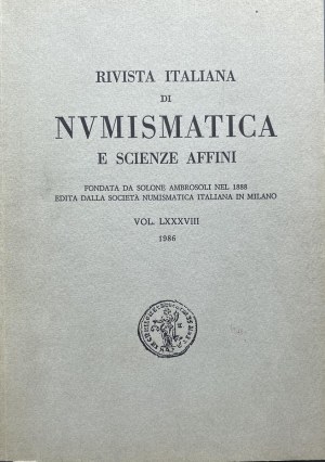 Numismatic books - Italian journal of numismatics and related sciences. ...