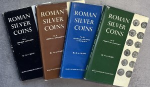 Numismatic books - Seaby H. A., Roman silver coins, vols. I-IV, ed. 1...