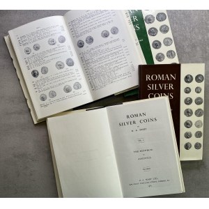Numismatic books - Seaby H. A., Roman silver coins, voll. I-IV, ed. 1...