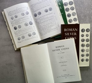 Numismatic books - Seaby H. A., Roman silver coins, vols. I-IV, ed. 1...