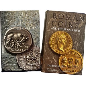 Numismatic books - Sear S. R., Roman coins and their values, voll. I ...