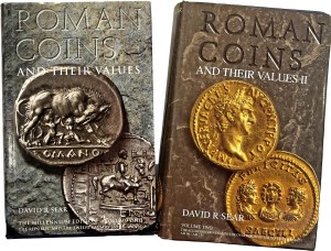 Numismatic books - Sear S. R., Roman coins and their values, vols. I ...