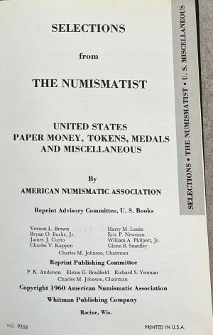 Numismatic books - Selections from The Numismatist: United States pap...