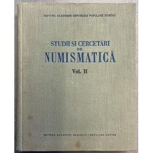 Numismatic books - Studii si Cercetari de Numismatica, vol. II, 1958,...
