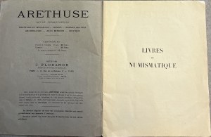 Auction Catalogs - Catalogue de livres de numismatique. Supplement co...