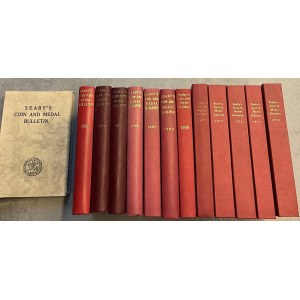 Auction Catalogs - Lotto di listini a prezzi fissi del Seaby's coin &...
